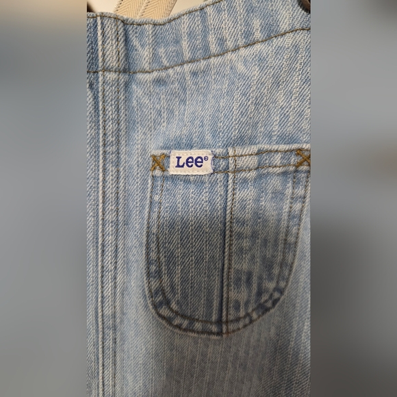Lee Light Blue Women's Denim Overalls - Picture 4 of 7